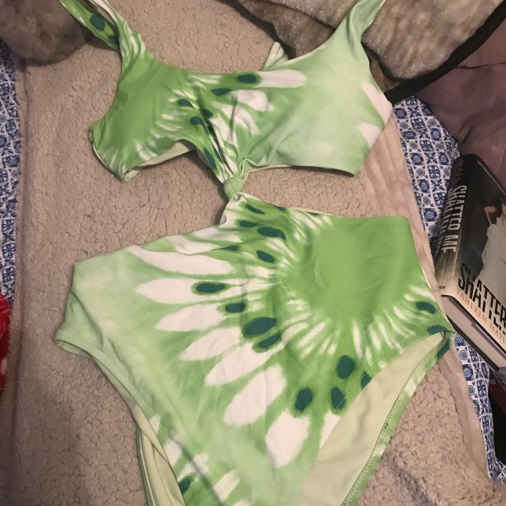 aerie twist one piece